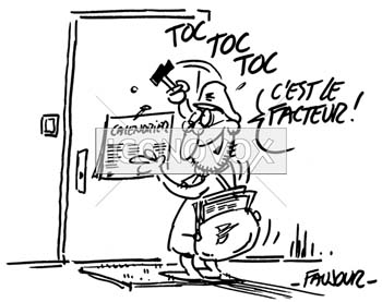 dessin de Faujour, réf. 0019-1961