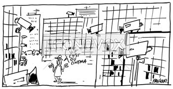 dessin de Faujour, réf. 0019-1989