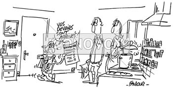 dessin de Faujour, réf. 0019-2421