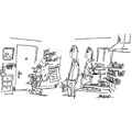dessin de Faujour, r&eacute;f. 0019-2421