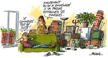 dessin de Faujour, réf. 0019-3033