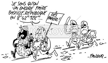 dessin de Faujour, réf. 0019-3166