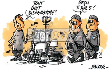 dessin de Faujour, réf. 0019-3529