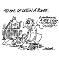 dessin de Faujour, réf. 0019-3801