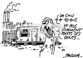 dessin de Faujour, réf. 0019-3966