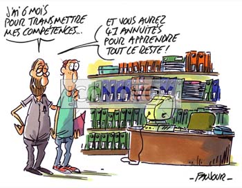 dessin de Faujour, réf. 0019-4538
