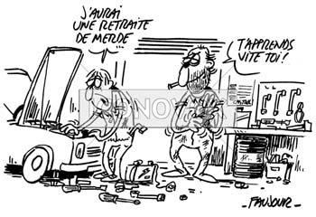 dessin de Faujour, réf. 0019-4960