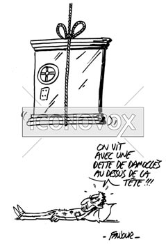 dessin de Faujour, réf. 0019-5163