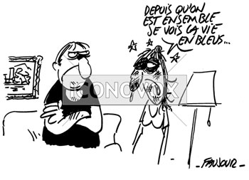 dessin de Faujour, réf. 0019-5981