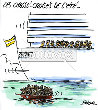 dessin de Faujour, réf. 0019-6216
