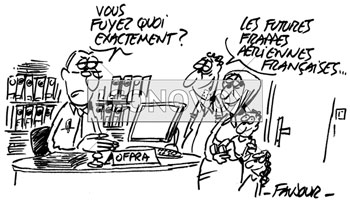 dessin de Faujour, réf. 0019-6246