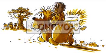 dessin de Faujour, réf. 0019-9016