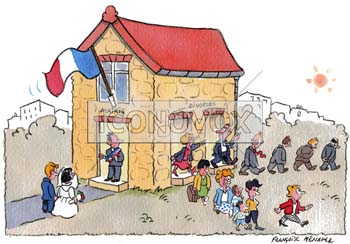 dessin de Fran&ccedil;oise M&eacute;nager, r&eacute;f. 0053-0060