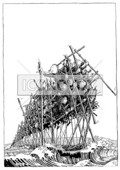 dessin de Gaüzère, réf. 0001-0003
