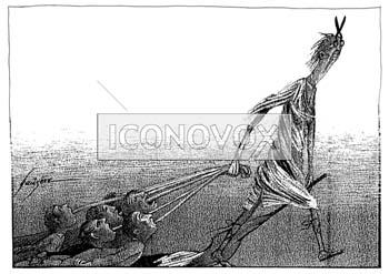 Censure, dessin de Gaüzère, réf. 0001-0056
