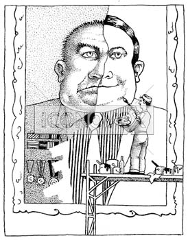 De la dictature à la démocratie, dessin de Gaüzère, réf. 0001-0079