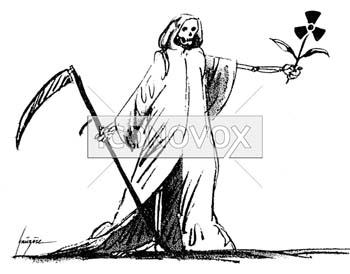 Radioactivité, dessin de Gaüzère, réf. 0001-0328