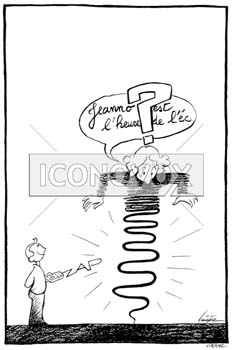 Télédépendance, dessin de Gaüzère, réf. 0001-0665