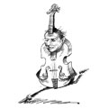 Trafic de Stradivarius, dessin de Ga&uuml;z&egrave;re, r&eacute;f. 0001-0811
