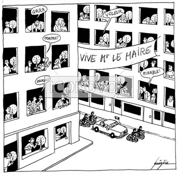 Relation élu-citoyen 2, dessin de Gaüzère, réf. 0001-0922