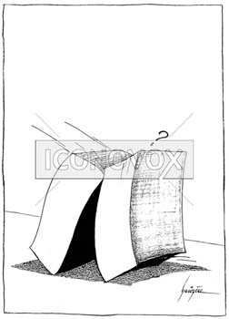 Quartier Nord-quartier Sud 2, dessin de Gaüzère, réf. 0001-0942