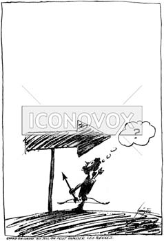 Quand on gagne au jeu, on peut imposer les règles, dessin de Gaüzère, réf. 0001-1041