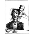 Le présidentiable, dessin de Gaüzère, réf. 0001-1074