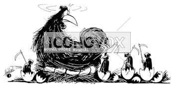 Nouvel ordre mondial, dessin de Haddad, r&eacute;f. 0018-0055