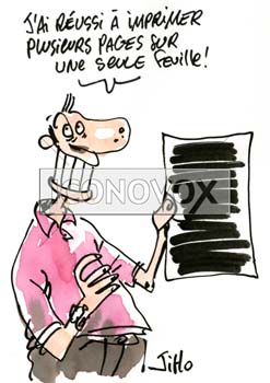 dessin de Jiho, réf. 0031-1511