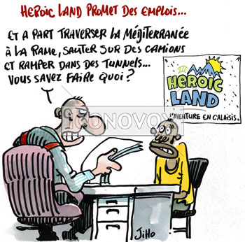 dessin de Jiho, réf. 0031-2814