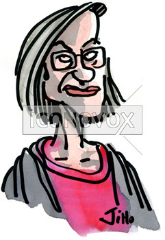 caricature de Jiho, réf. 0031-3166