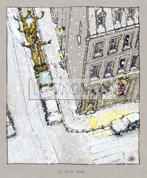 Le neuf-trois, dessin de Jy, réf. 0010-0002