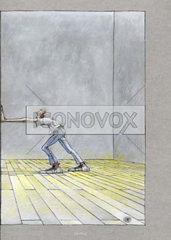 Couple, dessin de Jy, réf. 0010-0017