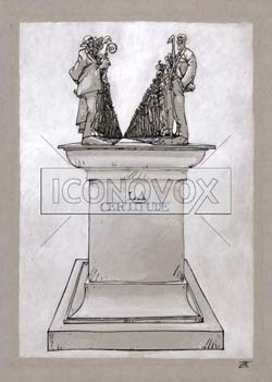 La certitude, dessin de Jy, réf. 0010-0023