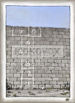 Changer le monde, dessin de Jy, r&eacute;f. 0010-0119