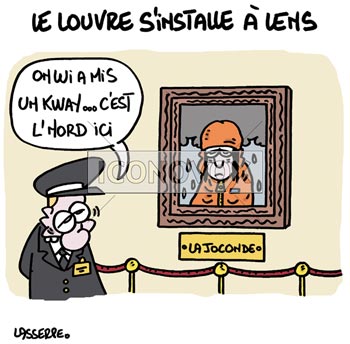 dessin de Lasserpe, réf. 0036-2013