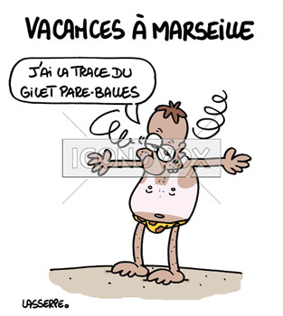 dessin de Lasserpe, réf. 0036-2431