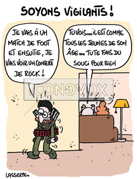 dessin de Lasserpe, réf. 0036-3841