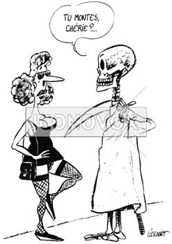 dessin de Lécroart, réf. 0004-0005