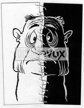 dessin de Lécroart, réf. 0004-0009