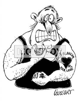 dessin de Lécroart, réf. 0004-0018