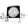 PNUD - Mondialisation, dessin de L&eacute;croart, r&eacute;f. 0004-0246