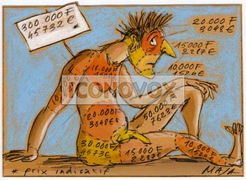 Chirurgie esthétique, dessin de Maja, réf. 0006-0014