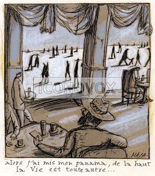 Bonheurs, dessin de Maja, réf. 0006-0037