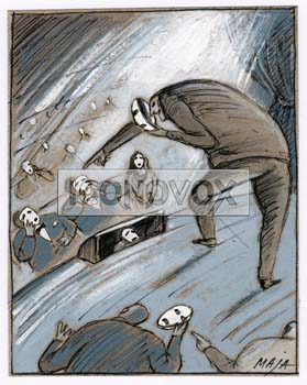 Tartuffe, dessin de Maja, réf. 0006-0044
