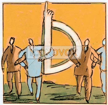 Droits (abécédaire), dessin de Maja, réf. 0006-0083