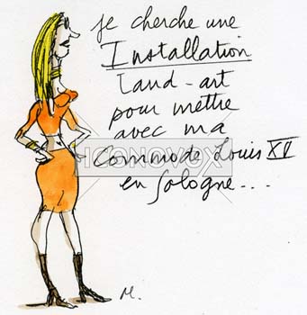 Mélange de style, dessin de Maja, réf. 0006-0135