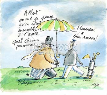 L'arriviste, dessin de Maja, réf. 0006-0228