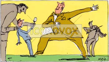 Comment répondre aux journalistes, dessin de Maja, réf. 0006-0251
