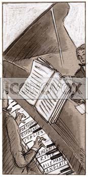 dessin de Maja, réf. 0006-0301